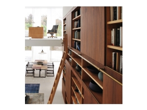 Громадный шкаф для книг от Morelato